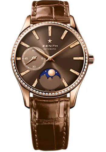 Zenith - Elite Lady Ultra Thin Moonphase Rose Gold Watch 22.2310.692/75.C709